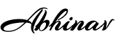 Abhinav Malhotra Signature